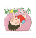 LINGLING and PEIPEI 少女 49 大人の生活（個別スタンプ：10）