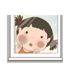LINGLING and PEIPEI 少女 49 大人の生活（個別スタンプ：36）