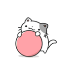 動く！猫ちゃんズ！（個別スタンプ：3）