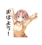 二度寝ちゃんの朝寝★（個別スタンプ：2）