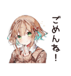 二度寝ちゃんの朝寝★（個別スタンプ：15）