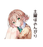 二度寝ちゃんの朝寝★（個別スタンプ：27）