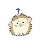 おにぎりみたいな、ハリネズミ。（個別スタンプ：3）