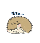 おにぎりみたいな、ハリネズミ。（個別スタンプ：5）