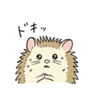 おにぎりみたいな、ハリネズミ。（個別スタンプ：8）
