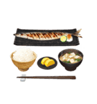 日本のごちそうスタンプ（テキストなしver)（個別スタンプ：21）