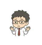 社畜メガネ4（個別スタンプ：1）