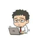 社畜メガネ4（個別スタンプ：2）