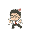 社畜メガネ4（個別スタンプ：3）