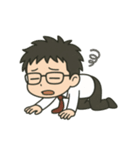 社畜メガネ4（個別スタンプ：5）