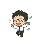 社畜メガネ4（個別スタンプ：6）