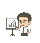 社畜メガネ4（個別スタンプ：7）
