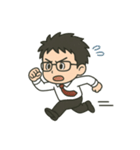社畜メガネ4（個別スタンプ：8）