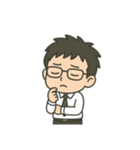 社畜メガネ4（個別スタンプ：10）