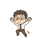 社畜メガネ4（個別スタンプ：11）