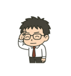 社畜メガネ4（個別スタンプ：13）