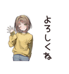 節約系女子の貯金術（個別スタンプ：8）