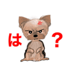 ワンパクなヨークシャーテリア（個別スタンプ：33）