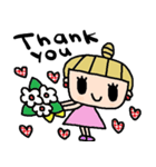 nenerin日常会話スタンプ315英語気遣い修正（個別スタンプ：1）