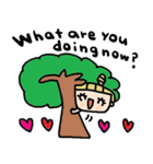 nenerin日常会話スタンプ315英語気遣い修正（個別スタンプ：15）