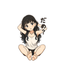 おんなのこのスタンプ_4（個別スタンプ：5）