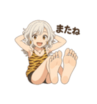 おんなのこのスタンプ_4（個別スタンプ：16）