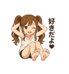 おんなのこのスタンプ_4（個別スタンプ：34）