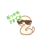 しろへびロックくん⭐️（個別スタンプ：10）