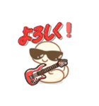 しろへびロックくん⭐️（個別スタンプ：13）