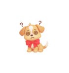 3D子犬スタンプ（文字なし）（個別スタンプ：31）
