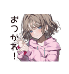 ズボラ女子の適当返信☆（個別スタンプ：33）