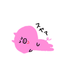 おなかがすいたブタさん（個別スタンプ：35）
