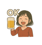 おお姉さんのスタンプ（個別スタンプ：7）