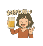 おお姉さんのスタンプ（個別スタンプ：9）