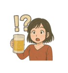 おお姉さんのスタンプ（個別スタンプ：10）