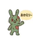 キモかわゾンビうさぎの日常（個別スタンプ：4）