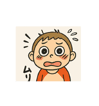 「マジで」的なリアクション（個別スタンプ：4）
