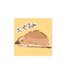 動く！並うずらスタンプ（個別スタンプ：7）