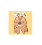 動く！並うずらスタンプ（個別スタンプ：8）