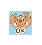動く！並うずらスタンプ（個別スタンプ：9）