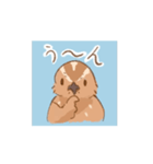 動く！並うずらスタンプ（個別スタンプ：11）