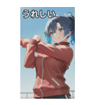 Athletics Women（個別スタンプ：37）