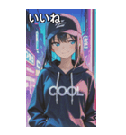 Street tech girls（個別スタンプ：7）