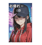 Street tech girls（個別スタンプ：27）