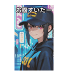 Street tech girls（個別スタンプ：28）