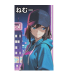 Street tech girls（個別スタンプ：33）