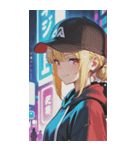 Street tech girls0（個別スタンプ：10）