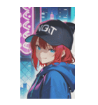 Street tech girls0（個別スタンプ：30）