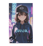 Street tech girls0（個別スタンプ：34）