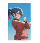 Athletics Women0（個別スタンプ：7）